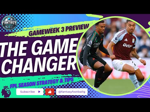 FPL GW3 Wildcard, Captaincy Options & Best Picks | Fantasy Premier League Tips 2024/25