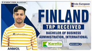 Study In Finland TRP Card Received | Higher Education In Finland #studentvisasuccess #studyabroad