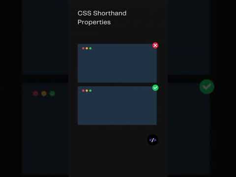 CSS shorthand properties #css #cascadingstylesheets #techtips #webdevelopment