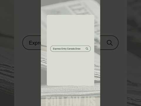 Express Entry Canada Draw #expressentry