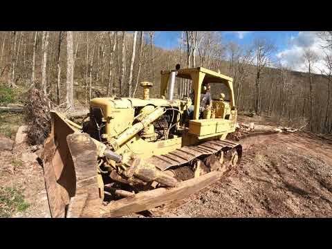 D7 dozer drag tree