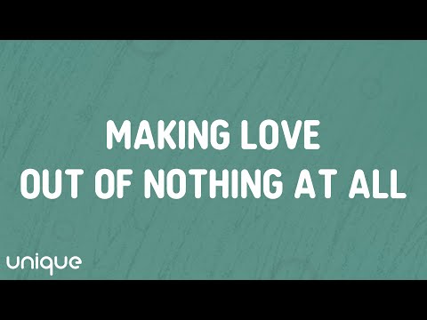 Air Supply - Making Love Out of Nothing at All (Lyrics)