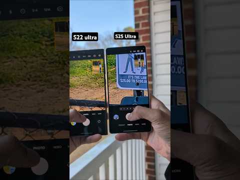 S22 Ultra Vs S25 Ultra 100x Zoom Test