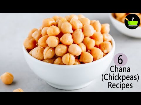 6 Chana Recipes | 6 Chickpeas Recipes | Chole Recipes | Chana Masala Recipe | Chole Gravy Recipes