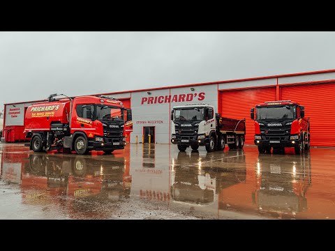 Tom Prichard Contracting Scania vehicles supplied by Keltruck