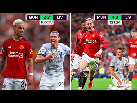 Most DRAMATIC Match Between Manchester United and Liverpool