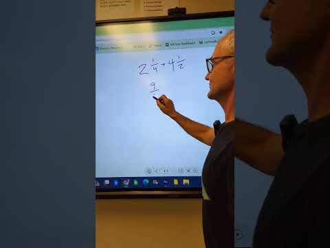 How to Add Mixed Numbers, Fractions #maths