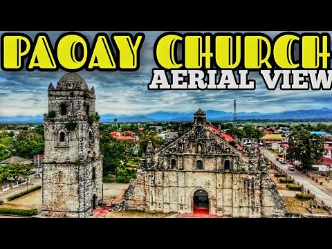 【4K】PAOAY CHURCH AERIAL VIEW | DJI NEO JANUARY 2025