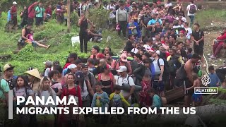 Migrants expelled from US: Political asylum seekers stranded in Panama