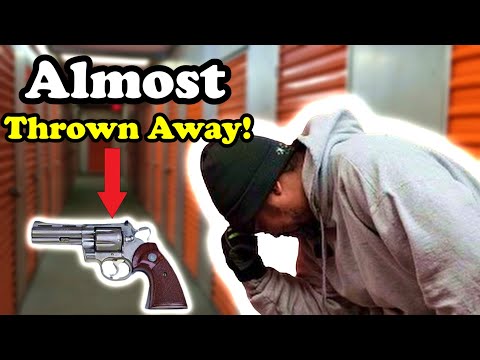 GUN FOUND In This ABANDONED STORAGE UNIT!