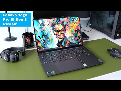 Lenovo Yoga Pro 9i Gen 8 Review (Intel i7-13705H, 16" 3.2K Mini-LED, RTX 4060)