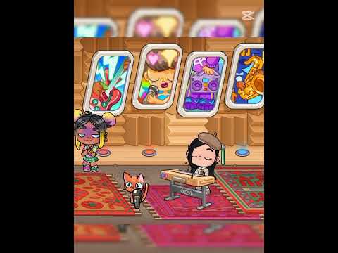 The singing cat 🐈 #shortvideo#uia  #avatarworldgame #cutegame #madebyme