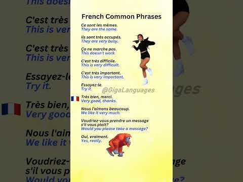 French Common Expressions Part 12 #LearnFrench #FrenchPhrases