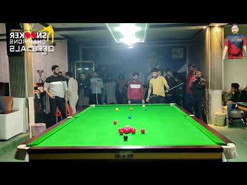 Snooker 1st Session | Muhammad Asif Vs Mubashir Raza | Semi Final Match | Player's Snooker Academy