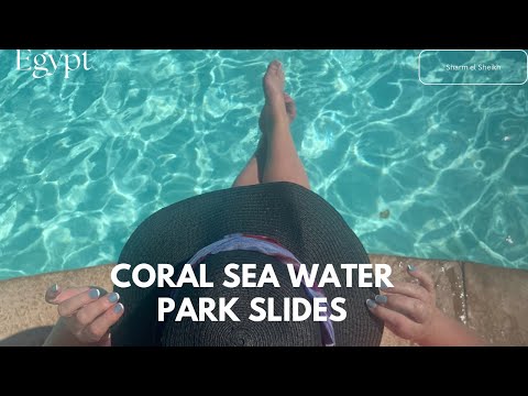 Water Slides at Coral Sea Water world - plus snorkelling and the beach