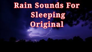 Rain Sounds For sleeping Original #blackscreenrainsounds