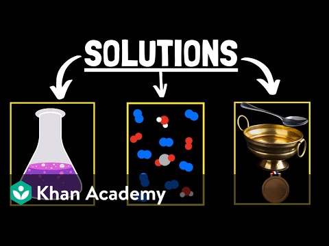 Properties of homogeneous mixtures | Middle school chemistry | Khan Academy