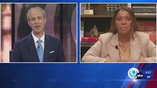 Interview with New York Attorney General Letitia James on the election