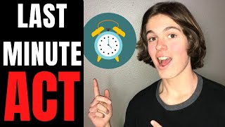 ACT Last Minute Prep - Testing Hacks Without Studying (NIGHT BEFORE ACT REVIEW)