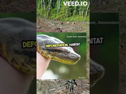 Untold Discovery  Giant Anaconda Uncovered! #animals #nature #snakes #anaconda