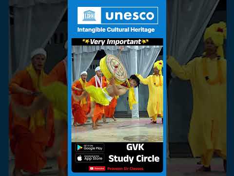 UNESCO Intangible Cultural Heritages in India #unesco #intangibleheritage #upsc #appsc #tspsc