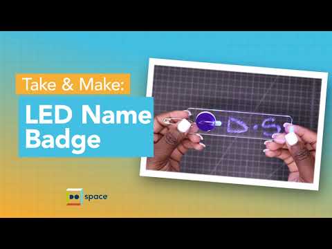 DoSpace Summer 2021: LED Name Badge