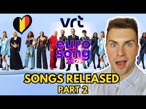 LET’S REVIEW THE BELGIAN NATIONAL FINAL PART 2 | EUROSONG 2025