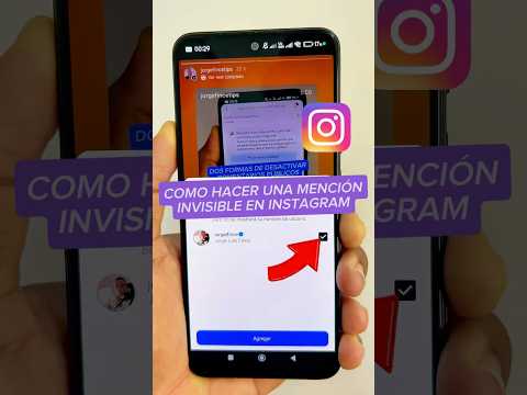 How to make an invisible mention on Instagram