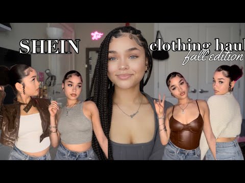 SHEIN clothing haul || affordable fall essentials!!