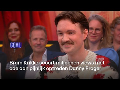 Hoe een pijnlijk optreden van Danny Froger een viraal hit werd met Bram Krikke | BEAU