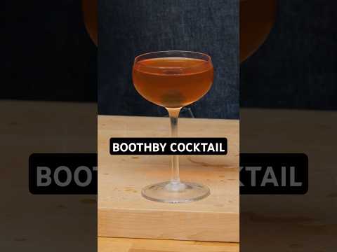 Champagne and Whiskey? The Boothby Cocktail