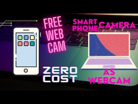 How to use smartphone 📱 as WebCam | Free WebCam 📷| Zero cost | Easy method