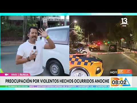 Carabinero en riesgo vital: Fue baleado cuando intentaba impedir una encerrona en Ñuñoa | Tu Día |