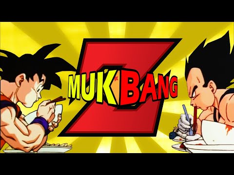 ASMR MUKBANG With Goku And Vegeta