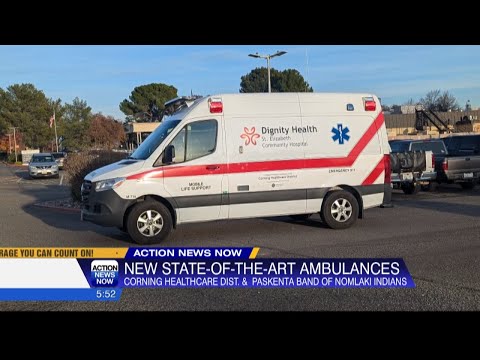 Two new ambulances will be serving South Tehama County