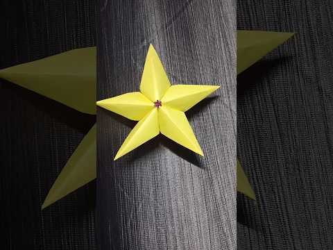 How to make 3D star|christmas star#3dstar#youtubeshorts#shorts#christmas#christmascrafts #star#diy