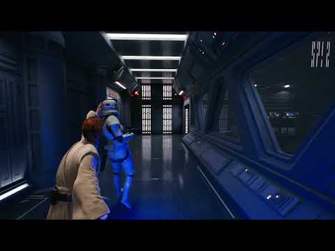 Obi Wan Kenobi Escapes The Death Star