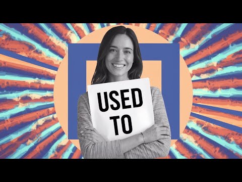 USED TO - Grammar drill to practise forming sentences with USED TO