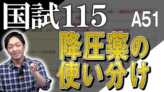 115A51 解説動画　降圧薬の使い分け　郡司竜太郎 先生