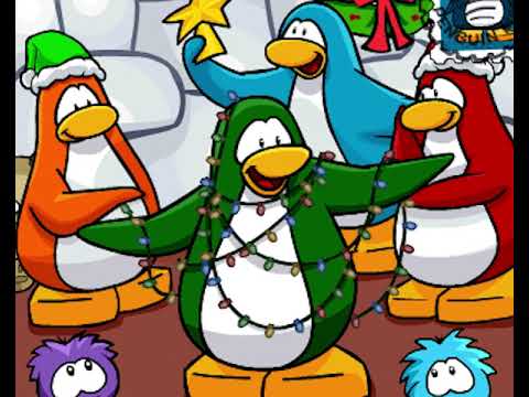 Snowy Holiday (Holiday Jingle) - Holiday Party (Club Penguin OST) [Slowed + Reverb]