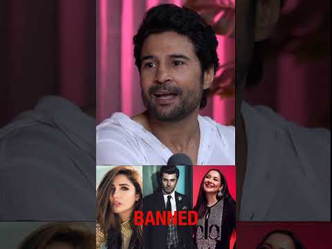 Rajeev Khandelwal's honest take on Pakistani artists being Banned in India. #haniaamir #shorts