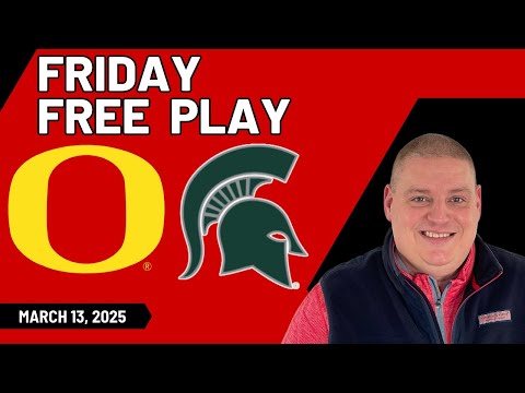 Oregon vs Michigan State - Big Ten Tournament NCAAB Pick - Friday 3/14/25 | Craig's Picks #ncaab