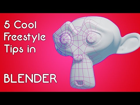 5 Cool Tips with Freestyle in Blender