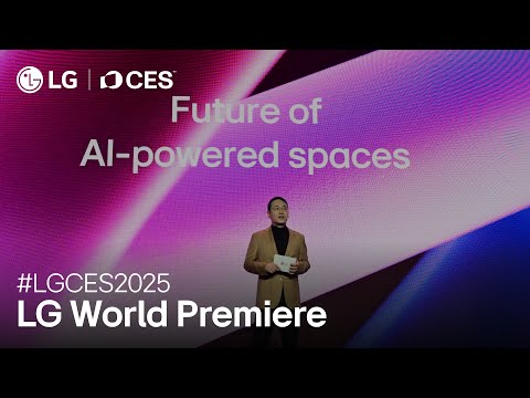 LG at CES 2025 :  LG World Premiere – Live I LG