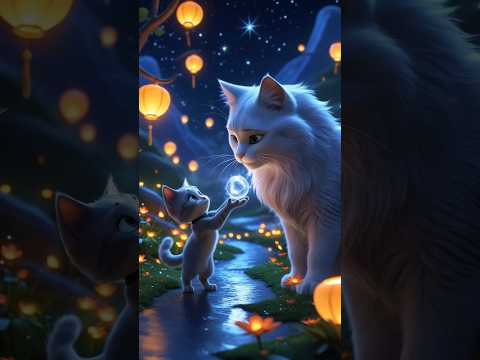 "A Cat with Magic & Courage! 🐾🔥 | Animated Adventure" #meemeows