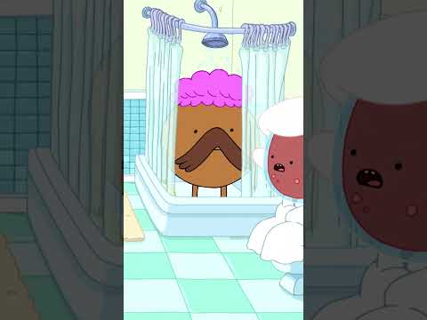 Even Starchy takes a shower! 🚿🧼  😂✨ #AdventureTime #Starchy #EpicAdventure #cartoonnetwork