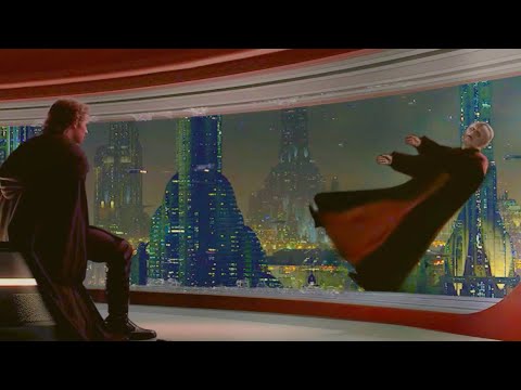 What If PALPATINE fell out his OFFICE WINDOW?