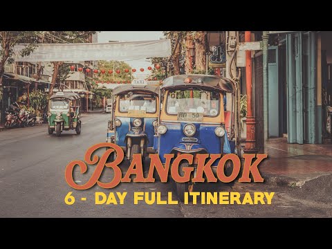 6-day full Itinerary | Travel Guide & Tips | Bangkok Vlog Recap