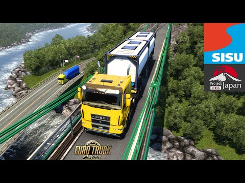 [ETS2 v1.43] Project Japan 🇯🇵 v 1.0.5 + SISU R & C-SERIES | Euro Truck Simulator 2 Hindi