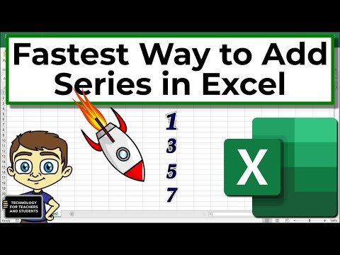 Quickly Fill a Huge Series of Numbers or Dates in Excel